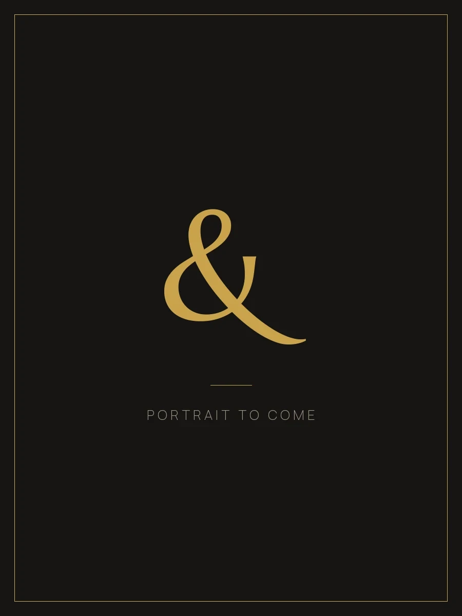 Onyx & Aurum monogram, standing in for a portrait of Gus